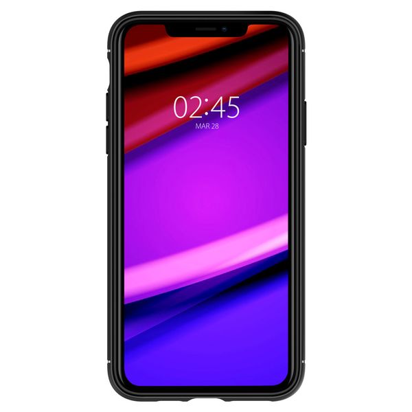 Spigen Rugged Armor Case fürSchwarz iPhone 11 Pro Max