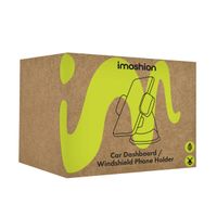 imoshion Handyhalterung für das Auto - Verstellbar - Armaturenbrett und Windschutzscheibe - Schwarz