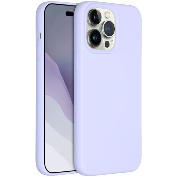 Accezz Liquid Silikoncase mit MagSafe für das iPhone 14 Pro Max - Violett