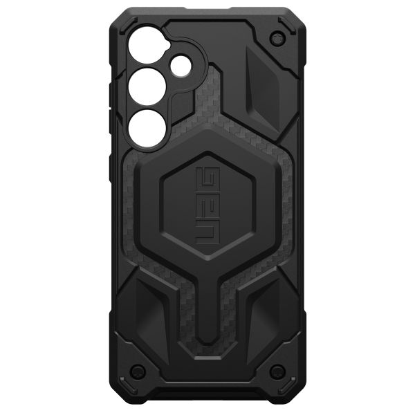 UAG Monarch Backcover für das Samsung Galaxy S24 Plus - Carbon Fiber