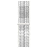 Apple Nike Sport Loop Armband für das  Apple Watch Series 1 t/m 9 / SE (38/40/41 mm) | Series 10 / 11 (42 mm) - Summit White