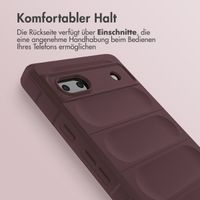 imoshion EasyGrip Back Cover für das Google Pixel 6a - Aubergine