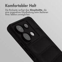 imoshion EasyGrip Back Cover für das Xiaomi Poco X6 Pro - Schwarz