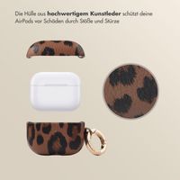 Selencia Sabi Case Apple AirPods 3 - Leopardenmuster - Mocha Brown