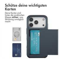 imoshion Backcover mit Kartenfach Apple iPhone 17 Pro - Dunkelblau