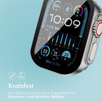 imoshion Full Cover glänzendes Hard Case für das Apple Watch Ultra / Ultra 2 / Ultra 3 - 49 mm - Silber