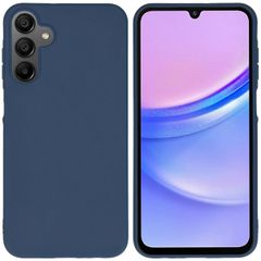 imoshion Color TPU Hülle für das Samsung Galaxy A15 (5G/4G) - Dunkelblau