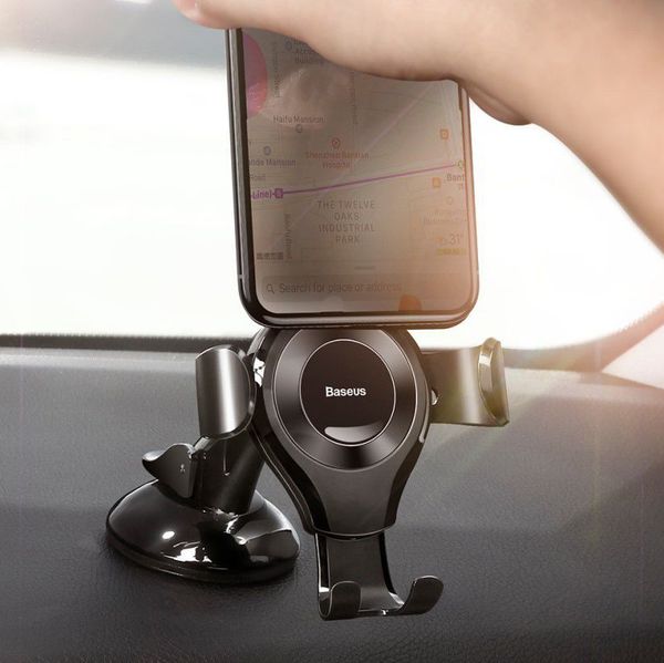 Baseus Osculum Type Gravity Car Mount – Handyhalterung für das Auto – Armaturenbrett – schwarz