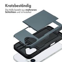 imoshion Backcover mit Kartenfach Apple iPhone 17 - Dunkelblau