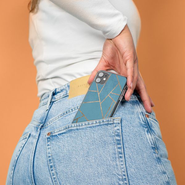 imoshion Design Hülle Samsung Galaxy A22 (5G) - Blue Graphic