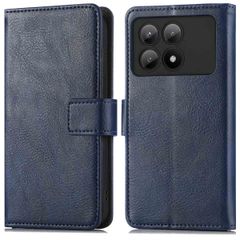 imoshion Luxuriöse Klapphülle Xiaomi Poco X6 Pro - Dunkelblau