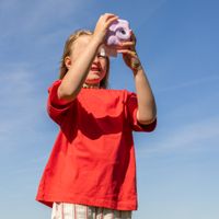 imoshion Kids Camera mit Fotodrucker - Kinderkamera - Fotos/Videos/Spiele - Blau