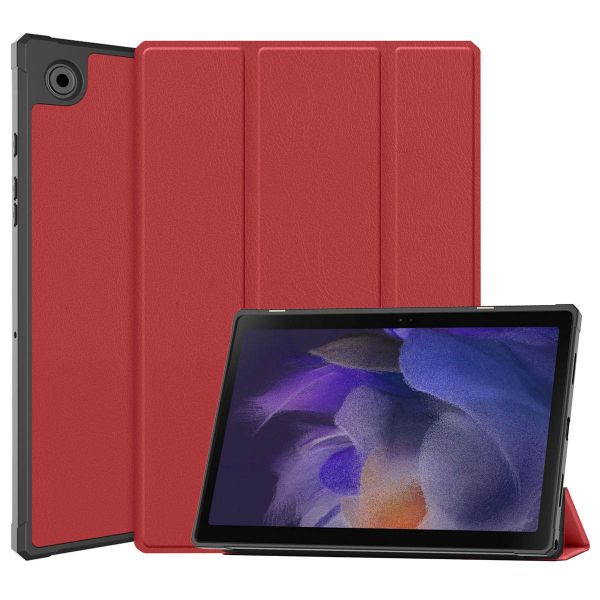 imoshion Trifold Klapphülle für das Samsung Galaxy Tab A8 - Rot