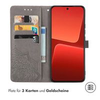 imoshion Mandala Klapphülle für das Xiaomi 13 - Grau