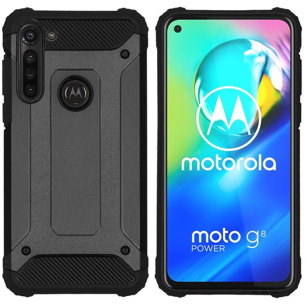 imoshion Rugged Xtreme Case Schwarz Motorola Moto G8 Power