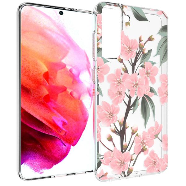 imoshion Design Hülle für das Samsung Galaxy S21 FE - Cherry Blossom