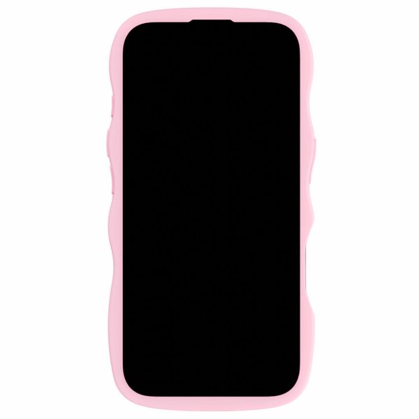 Holdit Wavy Case für das iPhone 16 - Pink