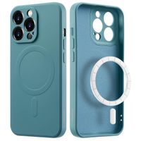 imoshion Color Back Cover mit MagSafe Apple iPhone 13 Pro - Smoke Green
