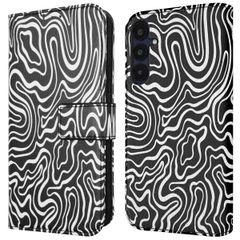 imoshion Design Klapphülle Samsung Galaxy A55 - Black And White