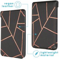 imoshion Design Slim Hard Case Klapphülle Kobo Clara HD - Black Graphic