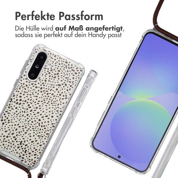imoshion Design Hülle mit Band Samsung Galaxy A36 - Desert Dots