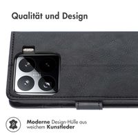 imoshion Luxuriöse Klapphülle für das Xiaomi 15 Pro - Schwarz