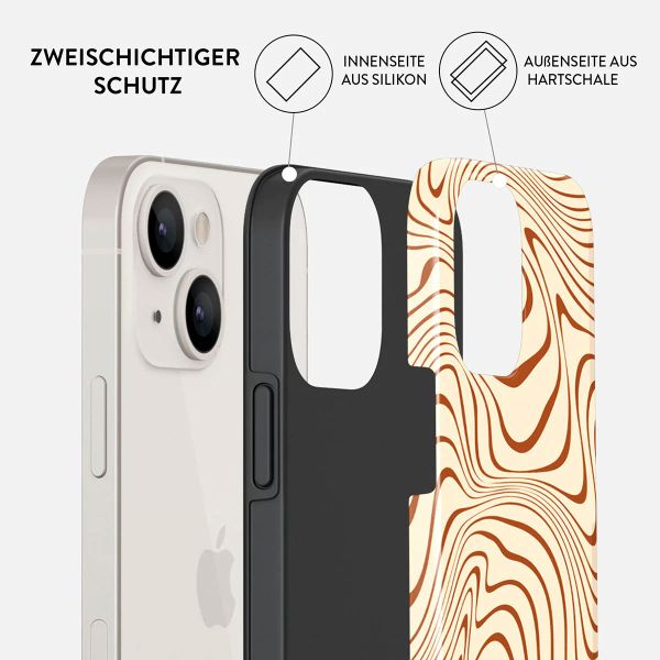 Burga Tough Back Cover für das iPhone 13 - Déjà Vu