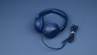 imoshion Kinderkopfhörer mit AUX-Kabel - Dezibelbegrenzer - Denim Blue