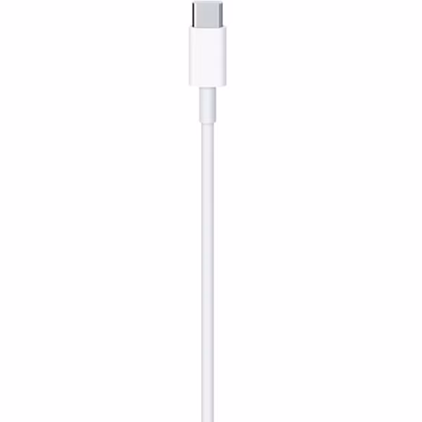 Apple Original USB-C Power Adapter 20 Watt + Original USB-C auf USB-C Ladekabel - 2 Meter - Weiß