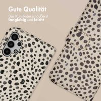 imoshion Design Klapphülle für das Samsung Galaxy A32 (5G) - Black And White Dots