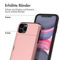 imoshion Backcover mit Kartenfach für das iPhone 11 Pro - Rose Gold