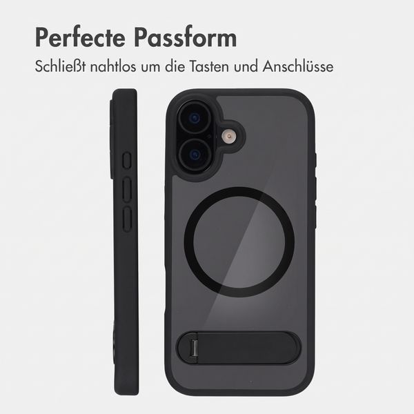 Accezz Hold Backcover mit MagSafe Apple iPhone 16 - Black