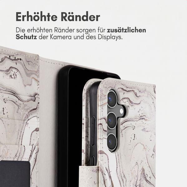 imoshion Design Klapphülle Samsung Galaxy S24 - Sandy Marble