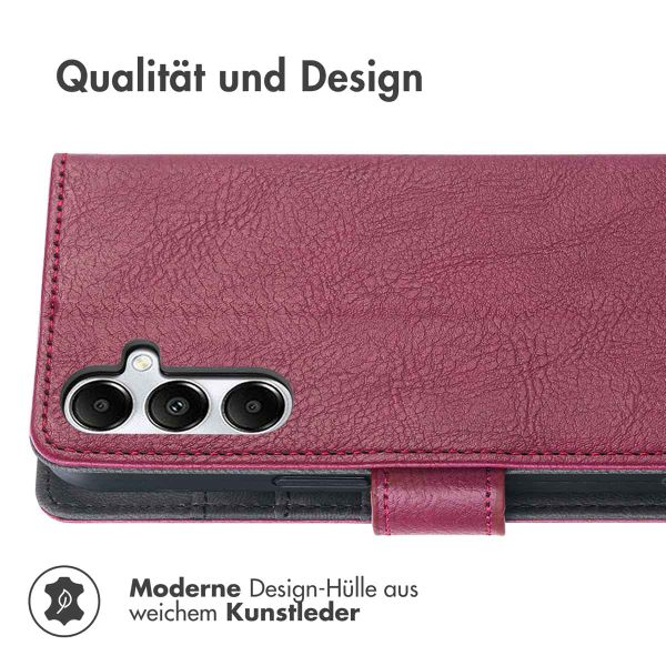 imoshion Luxuriöse Klapphülle Samsung Galaxy A56 - Bordeaux
