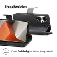 imoshion Luxuriöse Klapphülle Xiaomi Redmi Note 13 Pro Plus (5G) - Schwarz