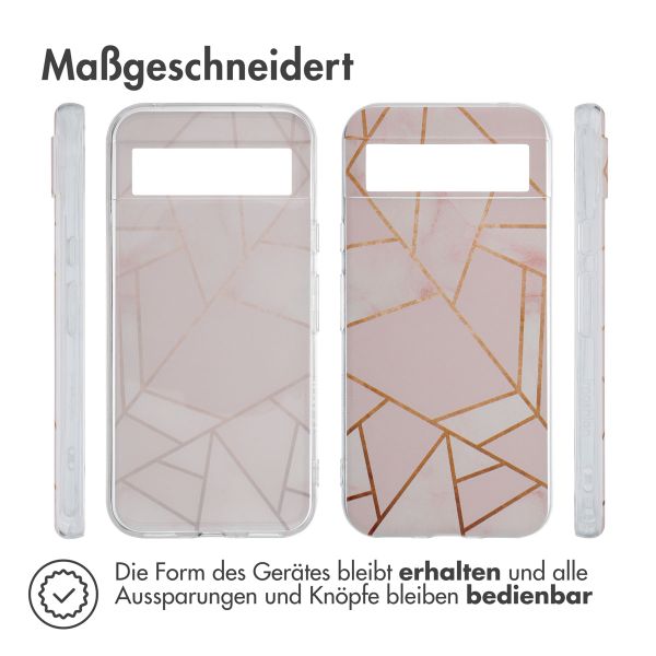 imoshion Design Hülle Google Pixel 8a - Pink Graphic