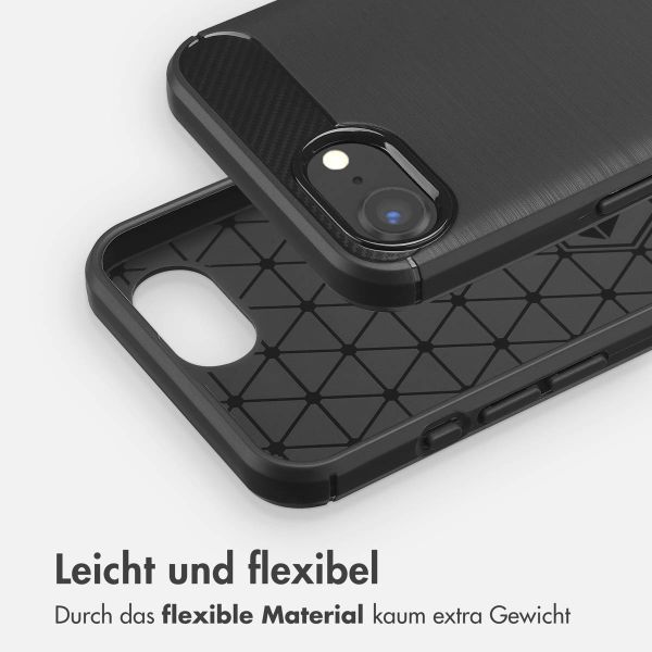 imoshion Brushed Back Cover Apple iPhone 16e - Schwarz