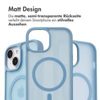 imoshion Color Guard Back Cover mit MagSafe für das iPhone 15 - Hellblau