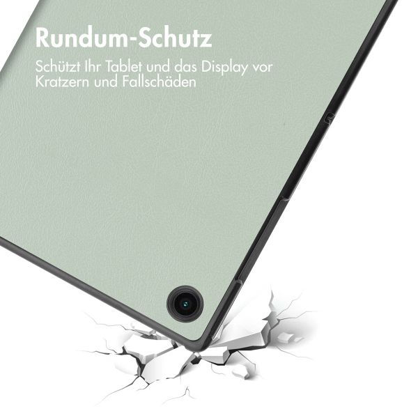 imoshion Trifold Klapphülle für das Samsung Galaxy Tab A8 - Hellgrün