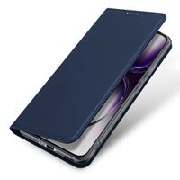 Dux Ducis Slim TPU Klapphülle für das Oppo Reno 12 - Dunkelblau