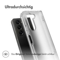 Accezz Xtreme Impact Backcover für das Samsung Galaxy Z Fold 5 - Transparent