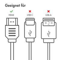 imoshion HDMI-auf-HDMI-2.1-Kabel - 3 Meter