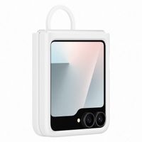 Samsung Original Silikon Cover Ring Samsung Galaxy Z Flip 6 / Flip 7 FE - White