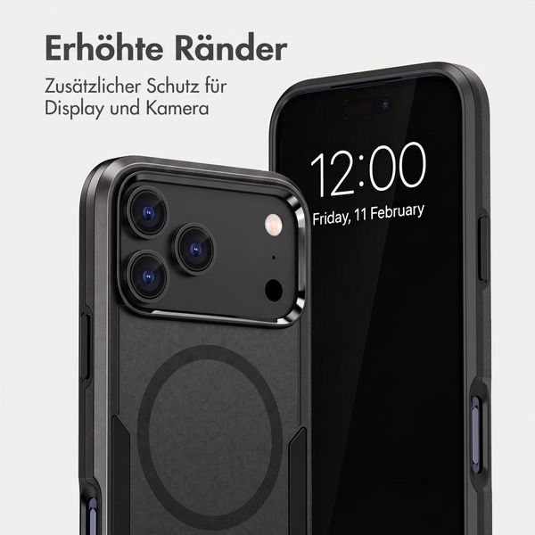 imoshion Backcover mit MagSafe Apple iPhone 18 Pro / 17 Pro - Schwarz