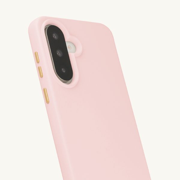 Selencia Rivièra Backcover mit MagSafe mit abnehmbaren Haken Samsung Galaxy A36 / A56 - Sorbet Pink