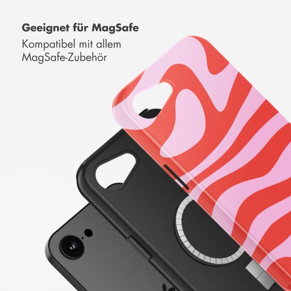 Selencia Vivid Rückabdeckung mit MagSafe Apple iPhone 16e - Dream Swirl Pink