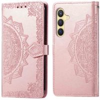 imoshion Mandala Klapphülle für das Samsung Galaxy S25 Plus - Rose Gold