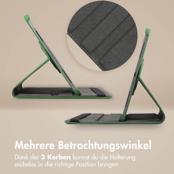 imoshion 360° drehbare Klapphülle Lenovo Tab P12 - Grün