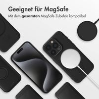 imoshion Color Back Cover mit MagSafe Apple iPhone 15 Pro - Schwarz