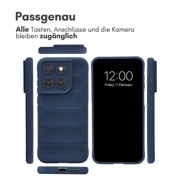 imoshion EasyGrip Backcover Motorola Moto G77 - Dunkelblau